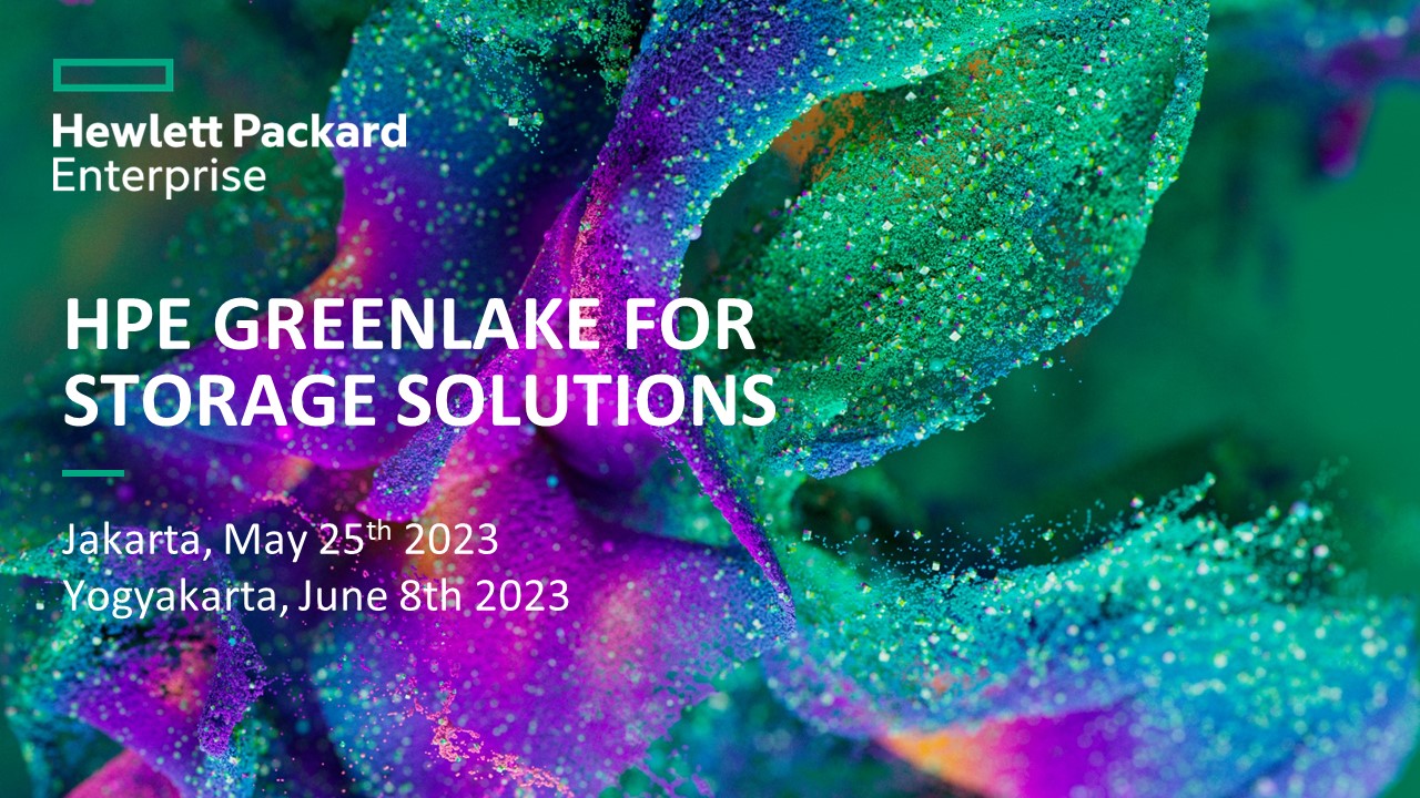 HPE Greenlake Launching