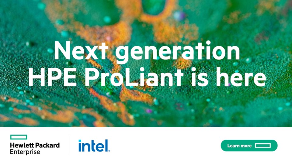 Next generation HPE ProLiant is here