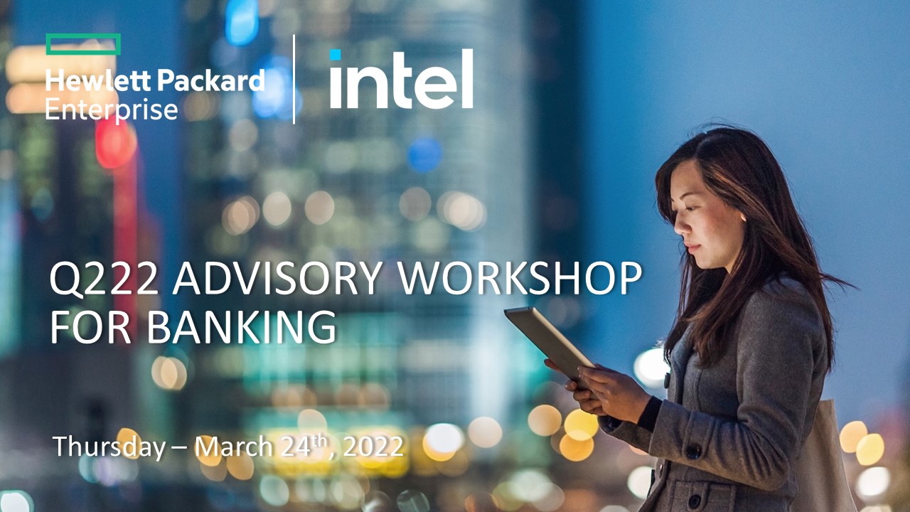 Q222 Advisory Workshop for Banking