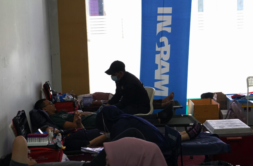 Donor Darah With INGRAM